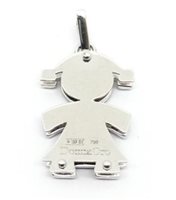 Pendentif Donna Oro Femme in Or Rubino 0.20 Ct DCHR3000 - DCHR3000